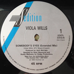Viola Wills : Somebody's Eyes (Extended Version) (12")