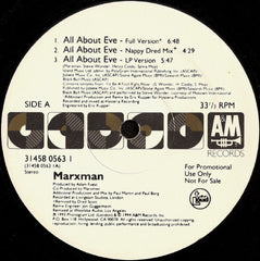 Marxman : All About Eve (12", Promo)