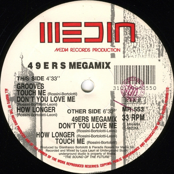 49ers : 49ers Megamix (12", P/Mixed)