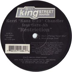 Kerri "Kaoz 6:23" Chandler* Feat Gate-Ah : Restriction (12")