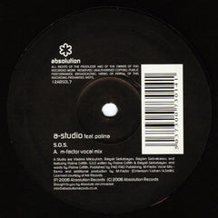 A-Studio* Feat. Polina : S.O.S. (12")