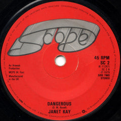 Janet Kay : Silly Games (7", Single, No )