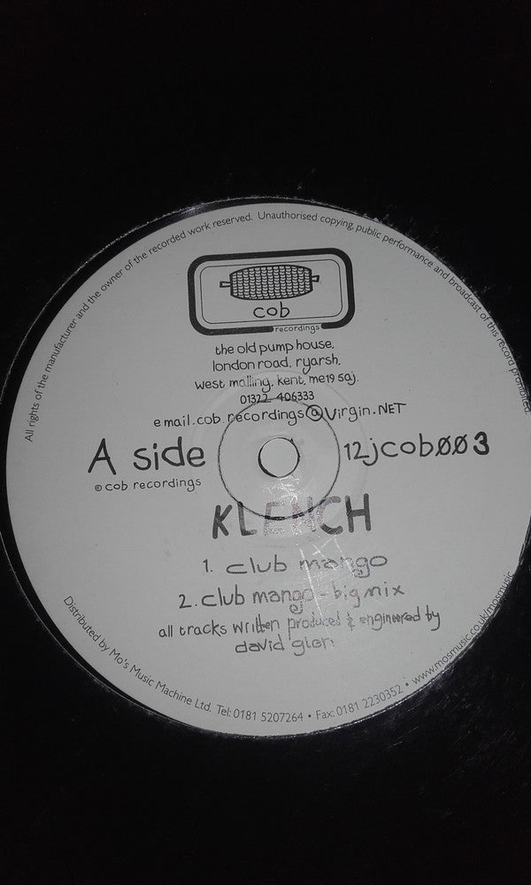 Klench : Club Mango / Slip It In (12", EP, Maxi)