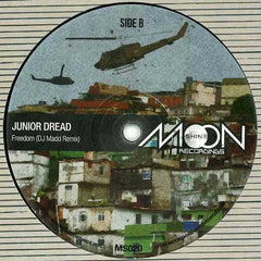 Junior Dread (2) : Wonderful Feeling / Freedom Remixes (12")