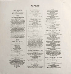Jim Helms : Kung Fu - Music & Dialogue From The Warner Bros. T.V. Series (LP)