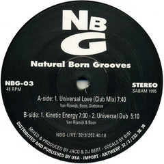 Natural Born Grooves : Universal Love (12")