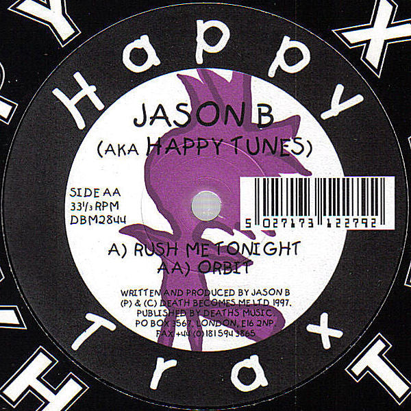 Jason B* : Rush Me Tonight / Orbit (12")