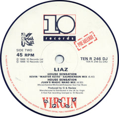 Liaz : House Sensation (Magic Juan's Remix) (12", Promo)