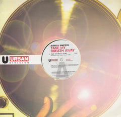 Jessica Simpson : Take My Breath Away (12", Promo)