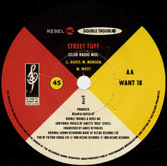 Rebel MC / Double Trouble : Street Tuff (7", Single)