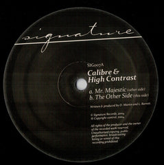 Calibre & High Contrast – Mr Majestic - Signature Records – SIG007