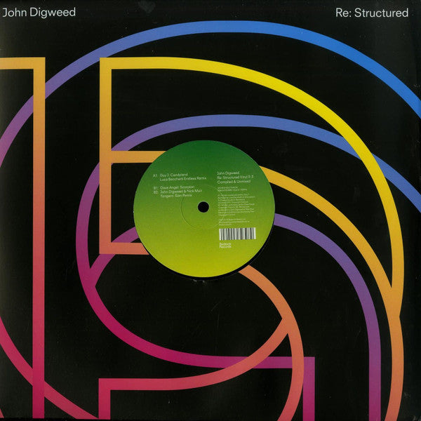John Digweed : Re:Structured Vinyl 3:3 (12")