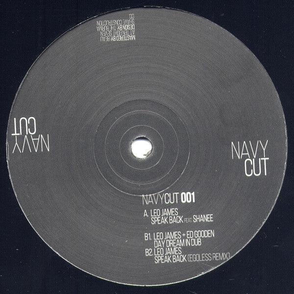 Leo James (2) : Speak Back EP (12", EP)
