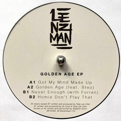 Lenzman – Golden Age EP Metalheadz – META035