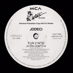 Jodeci : Fun 2 Nite (JM Remixes) (12", Promo)