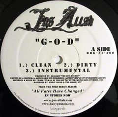 Jus Allah : G-O-D / Supreme (12")