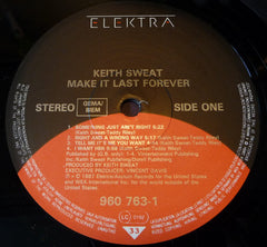 Keith Sweat : Make It Last Forever (LP, Album)