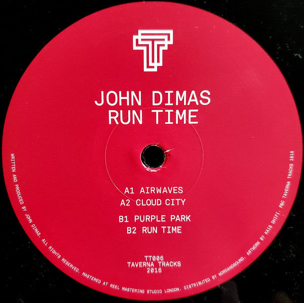 John Dimas : Run Time (12", EP)
