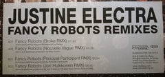 Justine Electra : Fancy Robots Remixes (12")