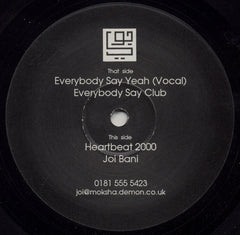 Joi : Everybody Say Yeah (12")