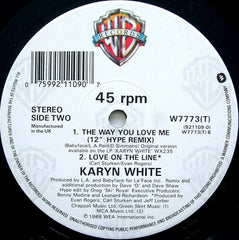 Karyn White : The Way You Love Me (12")