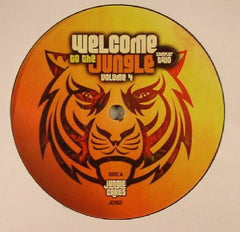 Kursiva And Mooncat (3) Ft. Earth Beat Movement / Kursiva Ft. Isaac Maya : Welcome To The Jungle Volume 4 (Sampler Two) (12", Smplr)