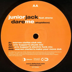 Junior Jack Feat. Shena : Dare Me (Stupidisco) (12")