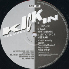 Messiah : Temple Of Dreams (Manix Remix) (12")