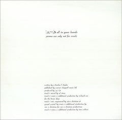 Lamb : All In Your Hands (12", Promo)