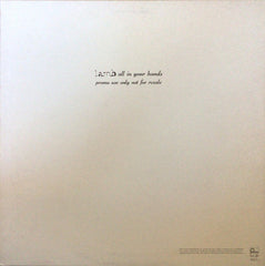 Lamb : All In Your Hands (12", Promo)
