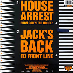 Krush : House Arrest (Burn Down The House!!) (12", Single)