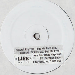 Natural Rhythm : Set Me Free EP (12", EP, TP)
