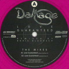 Damage : Love Guaranteed (The Boris Dlugosch Mixes) (12", Vio)