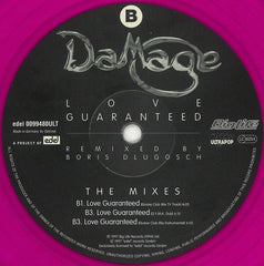 Damage : Love Guaranteed (The Boris Dlugosch Mixes) (12", Vio)