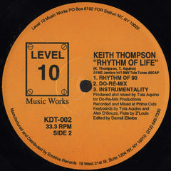 Keith Thompson : Rhythm Of Life (12")