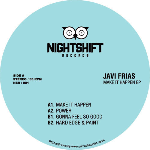 Javi Frías : Make It Happen Ep (12", EP)