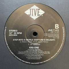 KRS-One - Step Into A World (Rapture's Delight) JIVET411, 0516436, 70516436