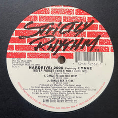 Hardrive 2000 - Never Forget (When You Touch Me) Strictly Rhythm – SR12569