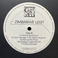 Zimbabwe Legit - Brothers From The Mother GITD006LP