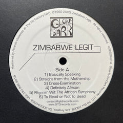 Zimbabwe Legit - Brothers From The Mother GITD006LP