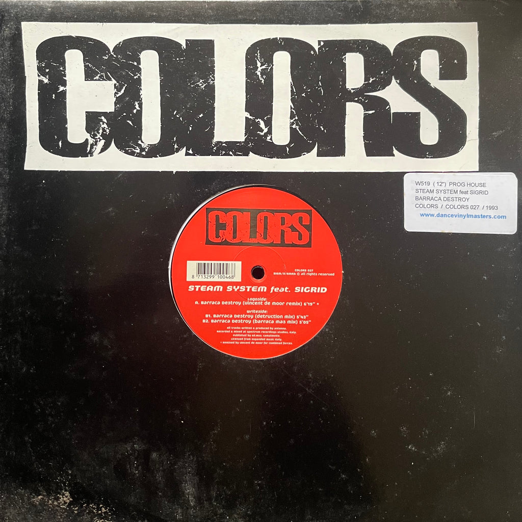 Steam System - Barraca Destroy COLORS027