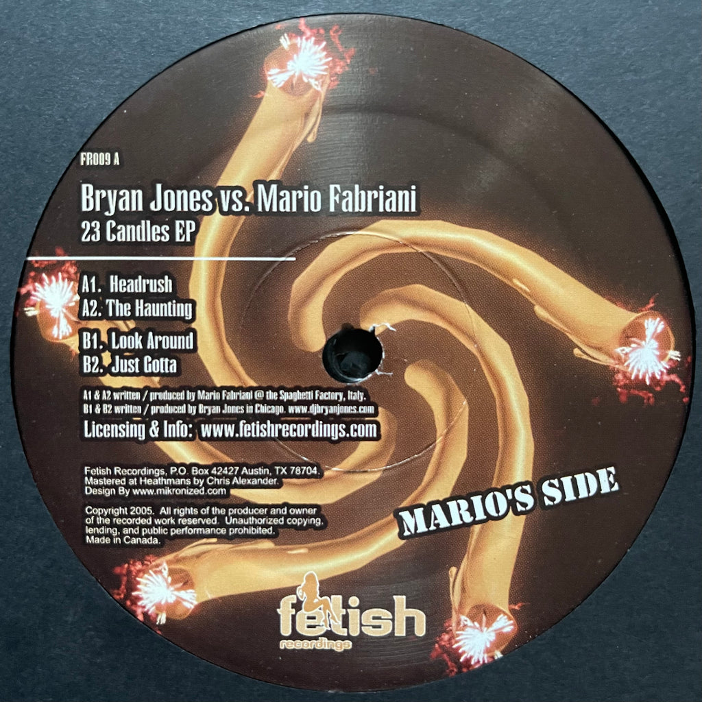 Bryan Jones vs. Mario Fabriani - 23 Candles EP FR009