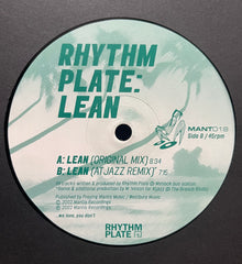 Rhythm Plate – Lean