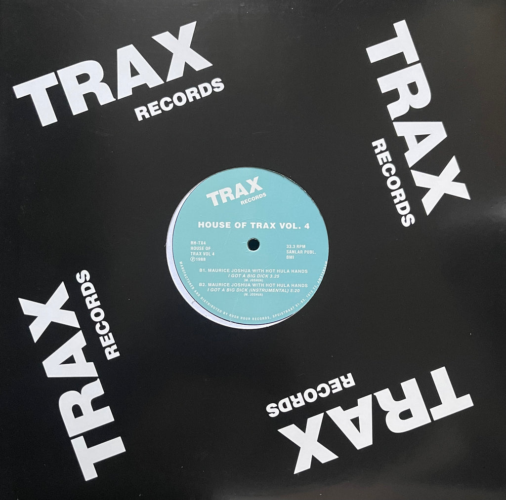 Blackman / Maurice Joshua With Hula - House Of Trax Volume 4 RHTX4