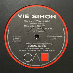 Vié Simon – Fonk U Babe / Trenty Warm W001