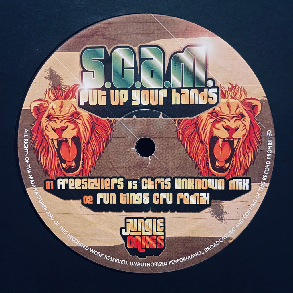 SCAM – Put Up Your Hands Jungle Cakes – JC022