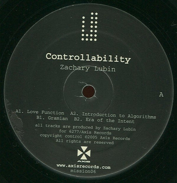 Zachary Lubin – Controllability