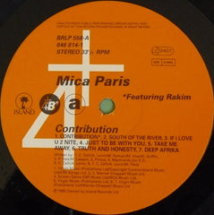 Mica Paris – Contribution