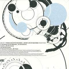 Sterac AKA Steve Rachmad - Secret Life Of Machines (Remastered) 2x12" PURELP011 100% Pure