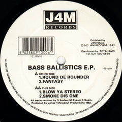 Bass Ballistics : Bass Ballistics E.P. (12", EP)